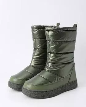 Дутики - сапоги, р. 36, цвет Хаки