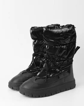 Дутики-Сапоги, р. 37, цвет Черный