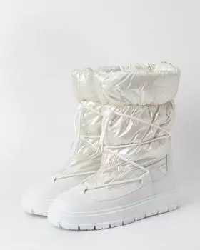 Дутики-Сапоги, р. 38, цвет Белый