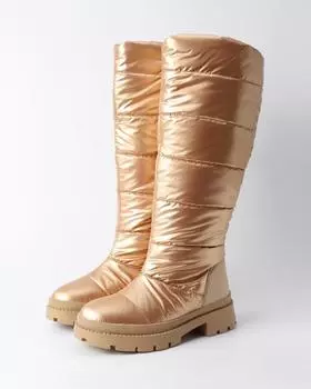 Дутики - Сапоги, р. 38, цвет Бежевый