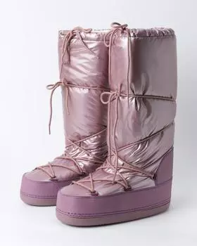 Дутики-сапоги, р. 38, цвет Розовый