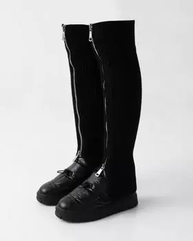 Дутики-сапоги, р. 41, цвет Черный