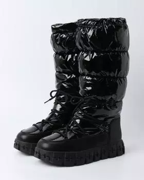 Дутики-сапоги, р. 41, цвет Черный