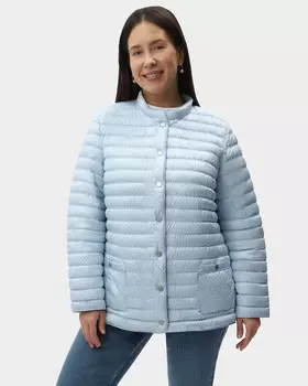 Двухсторонняя куртка с воротником-стойкой