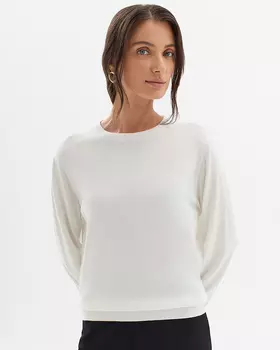 Джемпер, р. 48, цвет Молочный