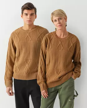 джемпер, р. 50, цвет Бежевый