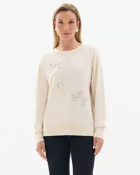 Джемпер, р. 50, цвет Светло-бежевый