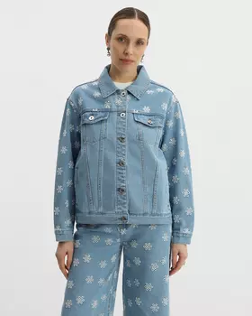 Джинсовая куртка, р. 58, цвет Голубой