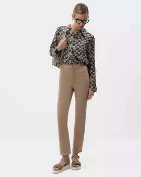 Джинсы облегающего кроя с посадкой Moni