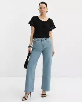 Джинсы, р. 42, цвет Деним