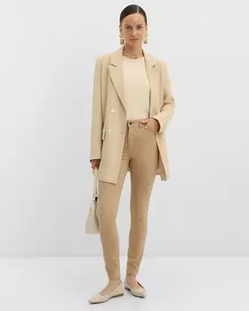 Джинсы, р. 46, цвет Бежевый