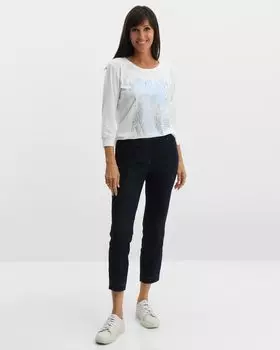 джинсы, р. 48, цвет Синий