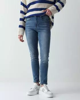 Джинсы, р. 48, цвет Синий