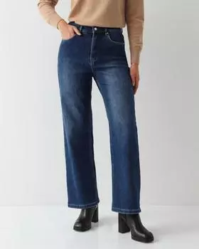 Джинсы, р. 48, цвет Темно-синий