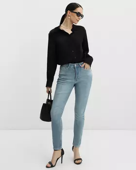 Джинсы, р. 50, цвет Синий