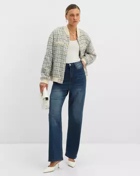 Джинсы, р. 50, цвет Синий