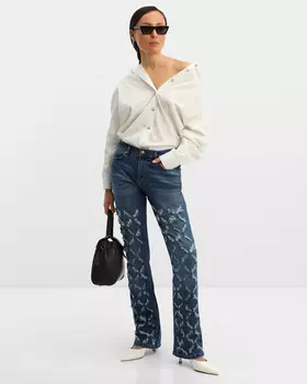 Джинсы, р. 54, цвет Синий