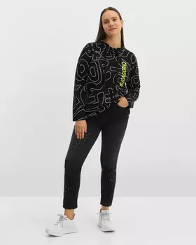 Джинсы, р. 56, цвет Черный