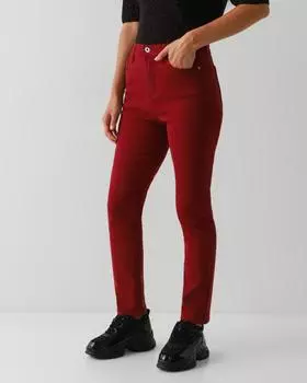 Джинсы, р. 58, цвет Красный