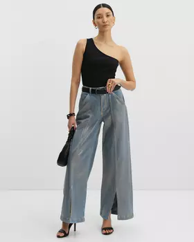 Джинсы, р. XXL, цвет Синий