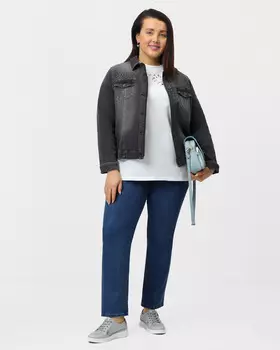 Джинсы с посадкой HELGA облегающего кроя из тянущейся ткани