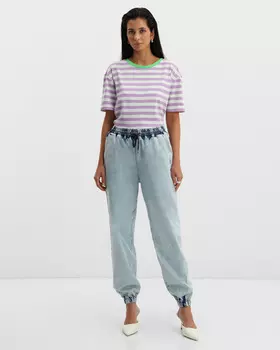 Джоггеры, р. L, цвет Лайт айс