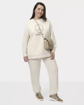 Джоггеры с эластичным поясом на кулиске