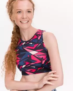 Eva Cambru Active топ, р. 50, цвет Принт мультицвет