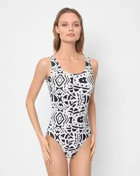 Eva Cambru Слитный купальник, р. 46, цвет Черный/белый