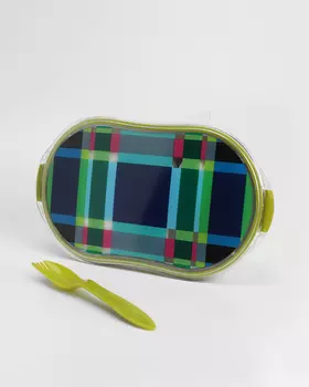 French Bull Контейнер для бутербродов большой LB-PS-L28F Multiplaid, р. Безразмера, цвет Без цвета