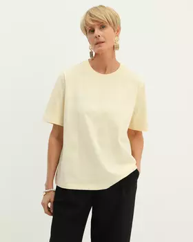 Футболка, р. 42, цвет Бежевый