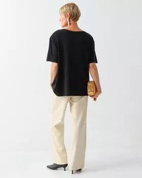 Футболка, р. 42, цвет Черный