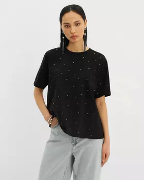 Футболка, р. 42, цвет Черный