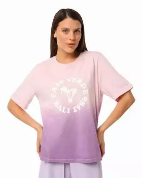 футболка, р. 46, цвет Розовый градиент