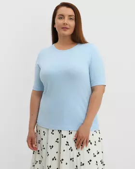 футболка, р. 48, цвет Светло-голубой