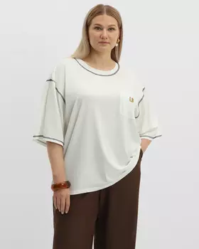 Футболка, р. 50, цвет Белый