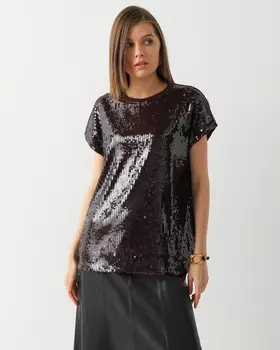 Футболка, р. 50, цвет Коричневый