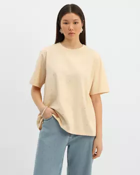 Футболка, р. 50, цвет Персиковый