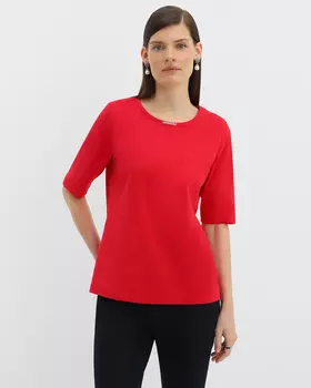 футболка, р. 52, цвет Красный