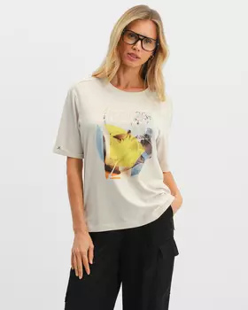 футболка, р. 52, цвет Молочный