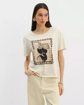 Футболка, р. 52, цвет Пастельный