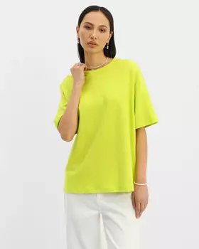 Футболка, р. 58, цвет Лаймовый