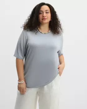 Футболка, р. S, цвет Светло-серый