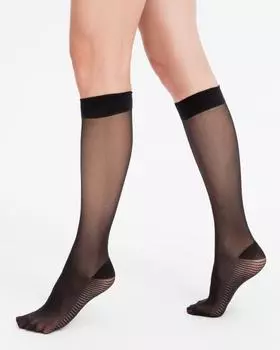 Гольфы, р. единыйразмер, цвет Черный