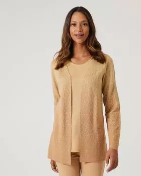 HV пуловер, р. 46, цвет Песочный