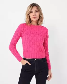 J.B4 Джемпер, р. 46, цвет Розовый