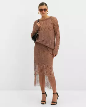 Юбка, р. 54, цвет Карамель