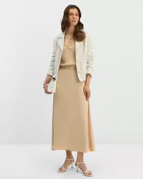 Юбка, р. 58, цвет Бежевый