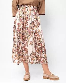 Юбка, р. 58, цвет Мультиколор