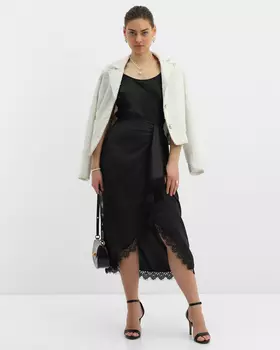 Юбка, р. XL, цвет Черный